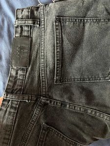 Dark Grey Denim Jeans