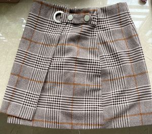 Plaid Mini Skirt