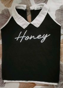 PRICE DROP!! Black And White Top