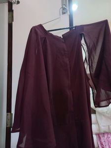 Burgundy Maxi Dress
