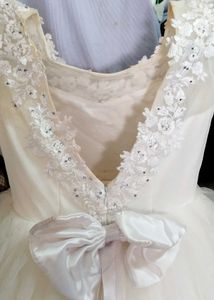 White Umbrella Gown