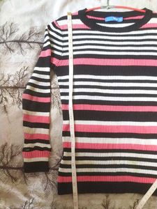 Beautiful Woolen Top Dress Sweater