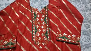Gorgeous Red Party Kurta🌹🥳