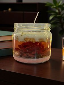 rose jar candle