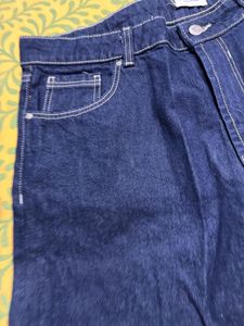 Wide Leg Denim Jeans