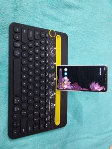 Logitech K480 Wireless Multi-Device Keyboard For Windows, Macos, Ipados, Android Or Chrome Os, Bluetooth, Compact, Compatible With Pc, Mac, Laptop, Smartphone, Tablet - Black