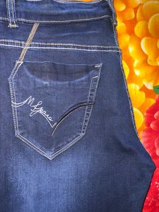 Blue Denim Jeans 👖 Length43 Inch
