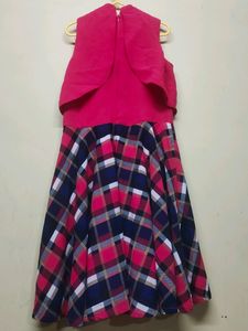 Girls Sleeveless Formal Dress