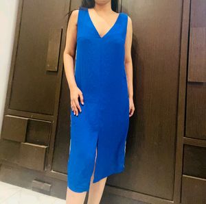 Blue Beautiful Midi Dress