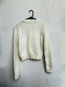 Cream Knit Sweater