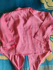 Striped Pink Shirt