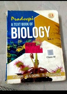 Pradeep Biology Class 11 Part 1 And Par 2 Both