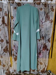 Elegant Sage Green Abaya