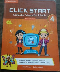 Click Start Computer Science Book. Class 6.