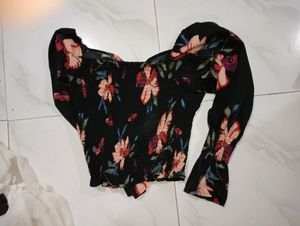 Black Crop Top