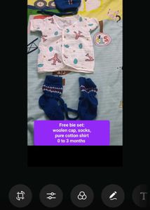 Unused, Brand new hand woven Baby Knit sweater