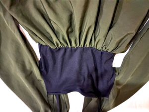 Olive Green Two-Piece Set