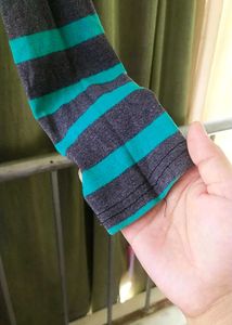 Striped Long Sleeve Top