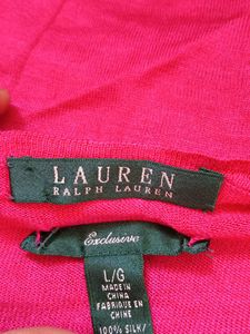 Ralph Lauren Rose Colour Top