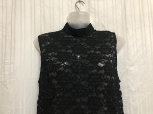 Black Lace Stylish Top