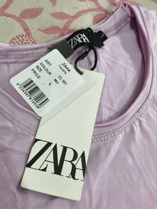 Zara Basic Tee - Lavender