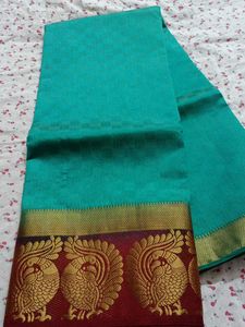 Elegant sea green Saree