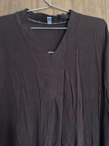 Coffee Coloured Kurta Set