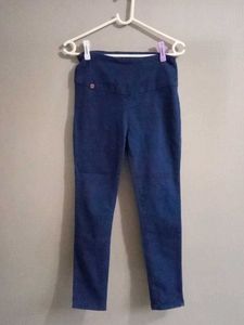Dark Blue Denim Pants