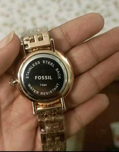 Fossil Gold Watch