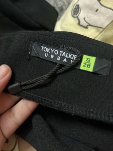 Tokyo Talkies Black Mini Skirt (S)