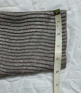 Partywear Sparkly Silver Bomber Jacket