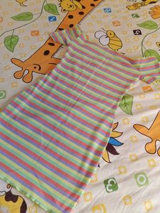 Striped Bodycon Mini Dress