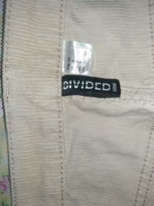 Beige Corduroy Pants