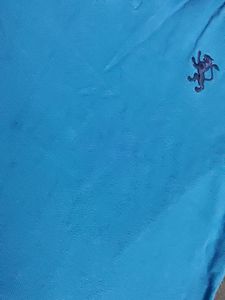Matte Peugeot Tshirt, In Blue Colour
