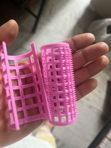 Pink Hair Rollers