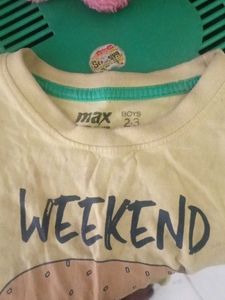 Max combo Kids  6 tshirts