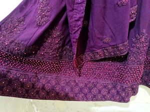 Heavy Wedding/Party Gown ✨💜🍇