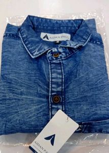 Denim Shirt - Casual Style Only M size 1 Pc availa