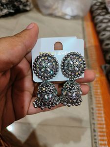 Statement Jhumka Earrings