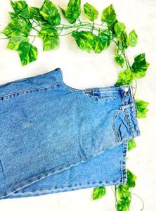 Blue Straight Fit Jeans
