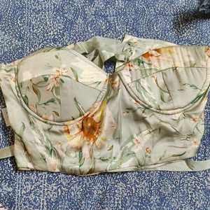 Floral Corset Top