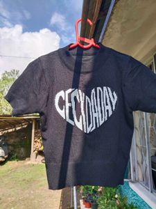 Black Graphic Tee