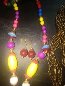 Combo Of Two Jewellery Set And One Earings