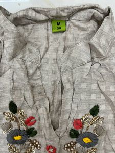Heavy Work Kurti - Size Medium