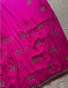 Pure Georgette Lehariya Saree