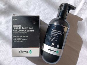 Derma Co Shampoo And Hair Growth Serum