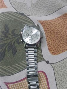 Titan Silver Watch