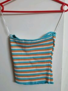 Striped Tube Top