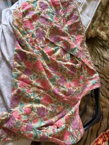 Floral Embroidered Kurta(Kashmiri handloom)