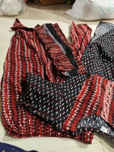 Cotton Kurta Pant Duppatta Set